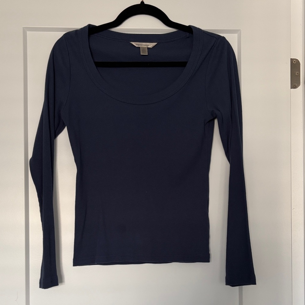 Banana Republic Basic Ribbed Top